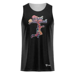 Peto doble faz Baloncesto - Street Basketball negro