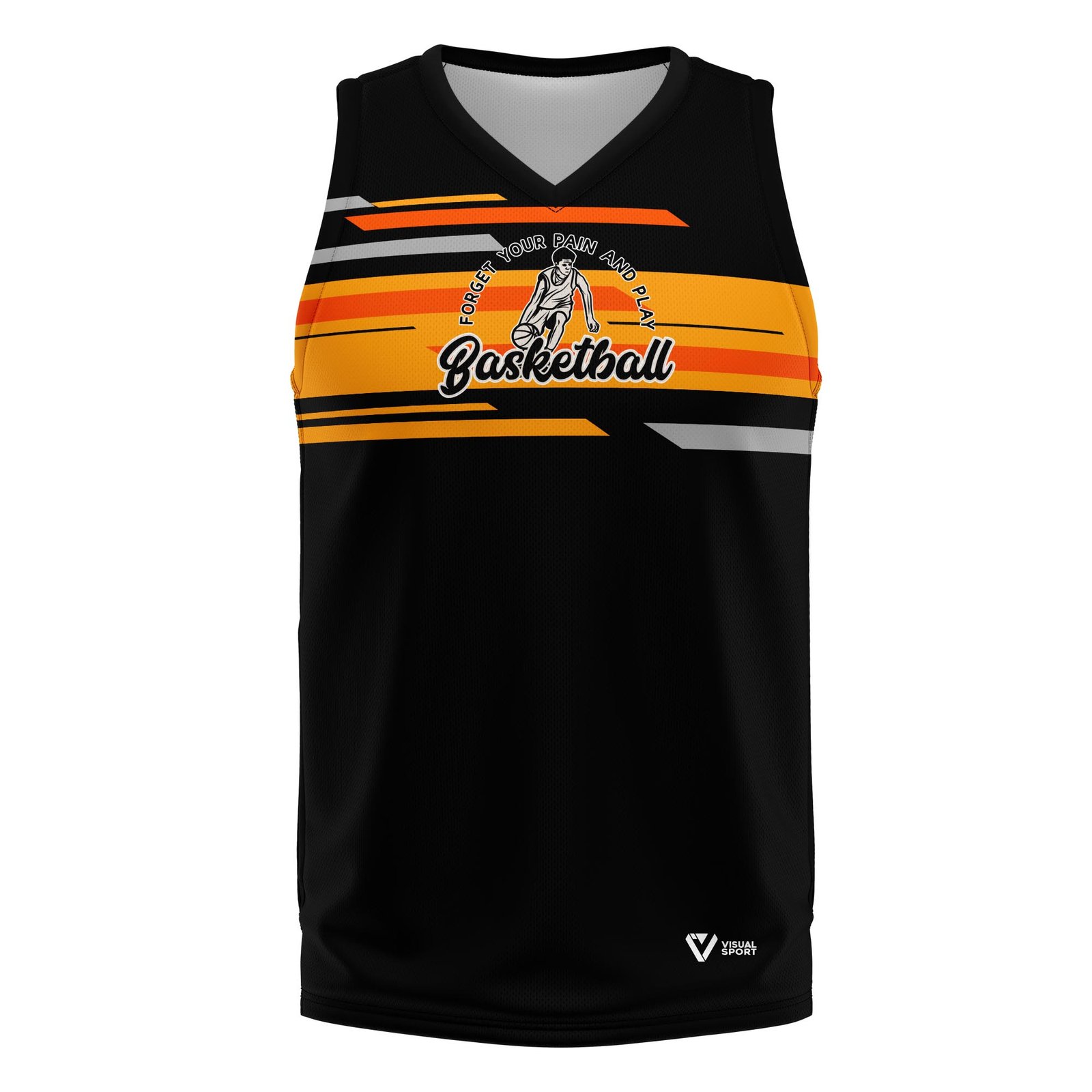 Peto sencillo Baloncesto ""Forget your Pain" Masculino