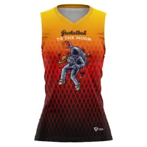 Peto sencillo Baloncesto "To the moon" claro